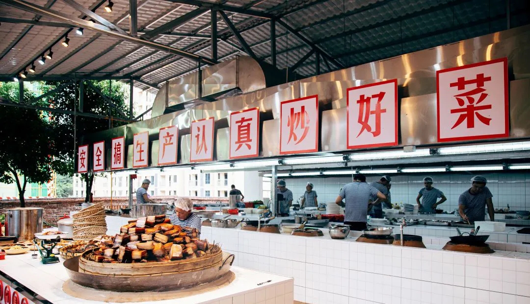惠州这样的餐饮空间设计会不会让你想当年？