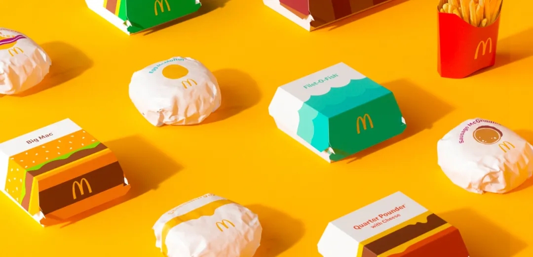 惠州麦当劳打造全新品牌包装视觉系统，真是会玩